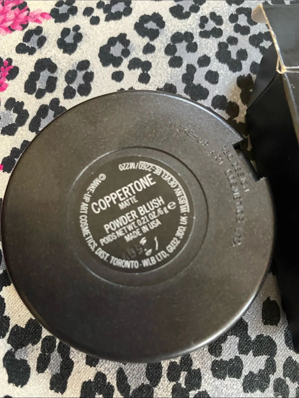 MAC Powder Blush in Coppertone In Original Box Full Size Not Returnable